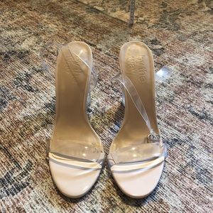 By the way clear heels